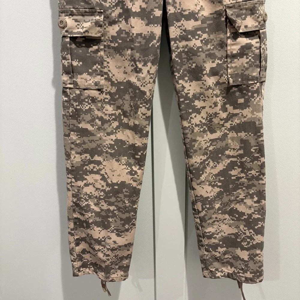 ACU Digital Camo‎ BDU Pants Mens Medium Regular Military Tactical Cargo Ripstop